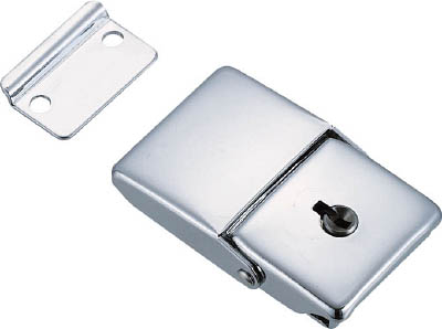 ＴＲＵＳＣＯ　パッチン錠　鍵付タイプ・スチール製＿