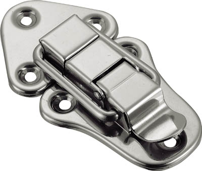 ＴＲＵＳＣＯ　パッチン錠　横ズレ防止タイプ・スチー＿