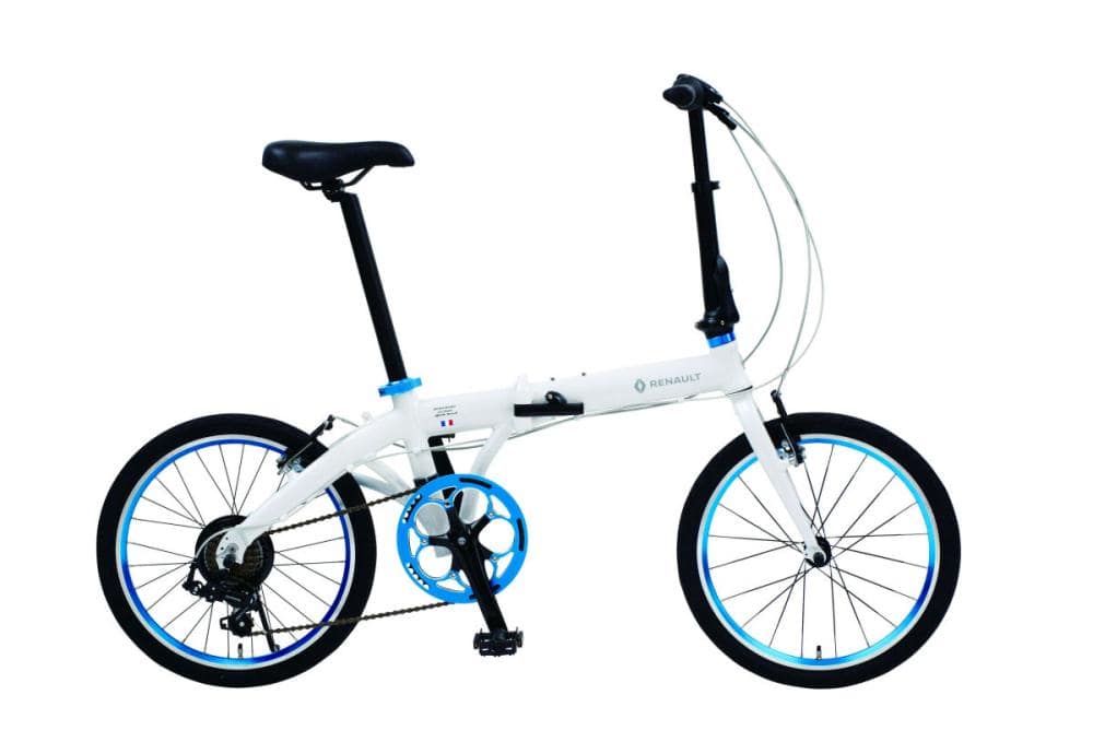 ルノー　ライト１０　アルミ折りたたみ車　２０インチ　外装７段変速　スノーホワイト　ライト１０ＡＬ２０７