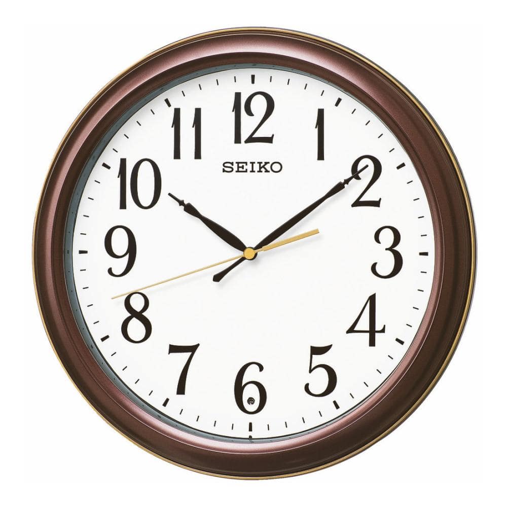 セイコー　電波掛時計　ブラウン　ＫＸ２３４Ｂ