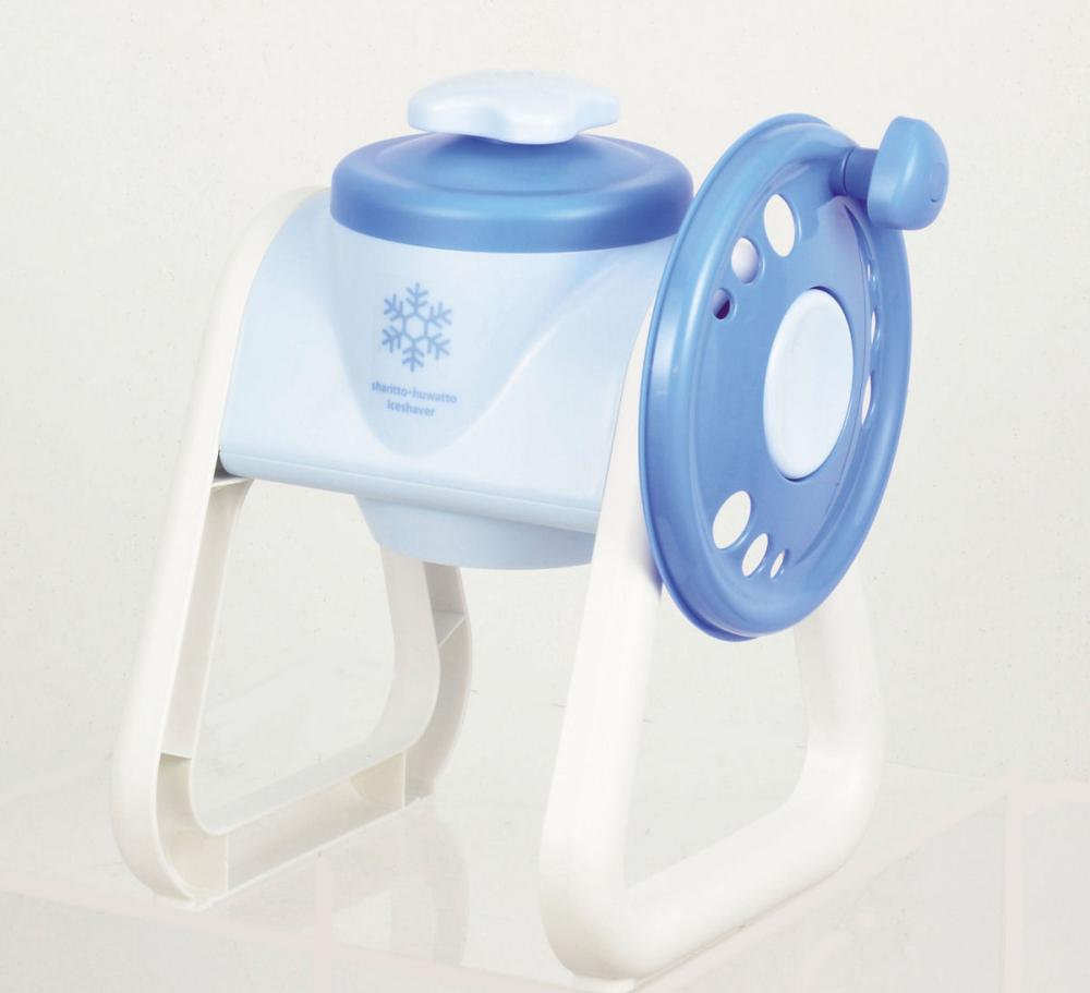 おウチで簡単　シャリッとフワッとかき氷器　ブルーハワイ