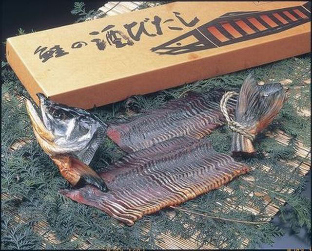 村上名産鮭の酒びたし（半身スライス約８５０ｇ）