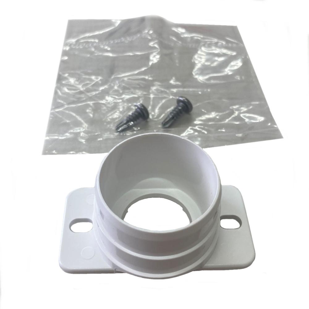 樋・エルボ用アタッチメント　直径３７ｍｍ用　ホワイト　６