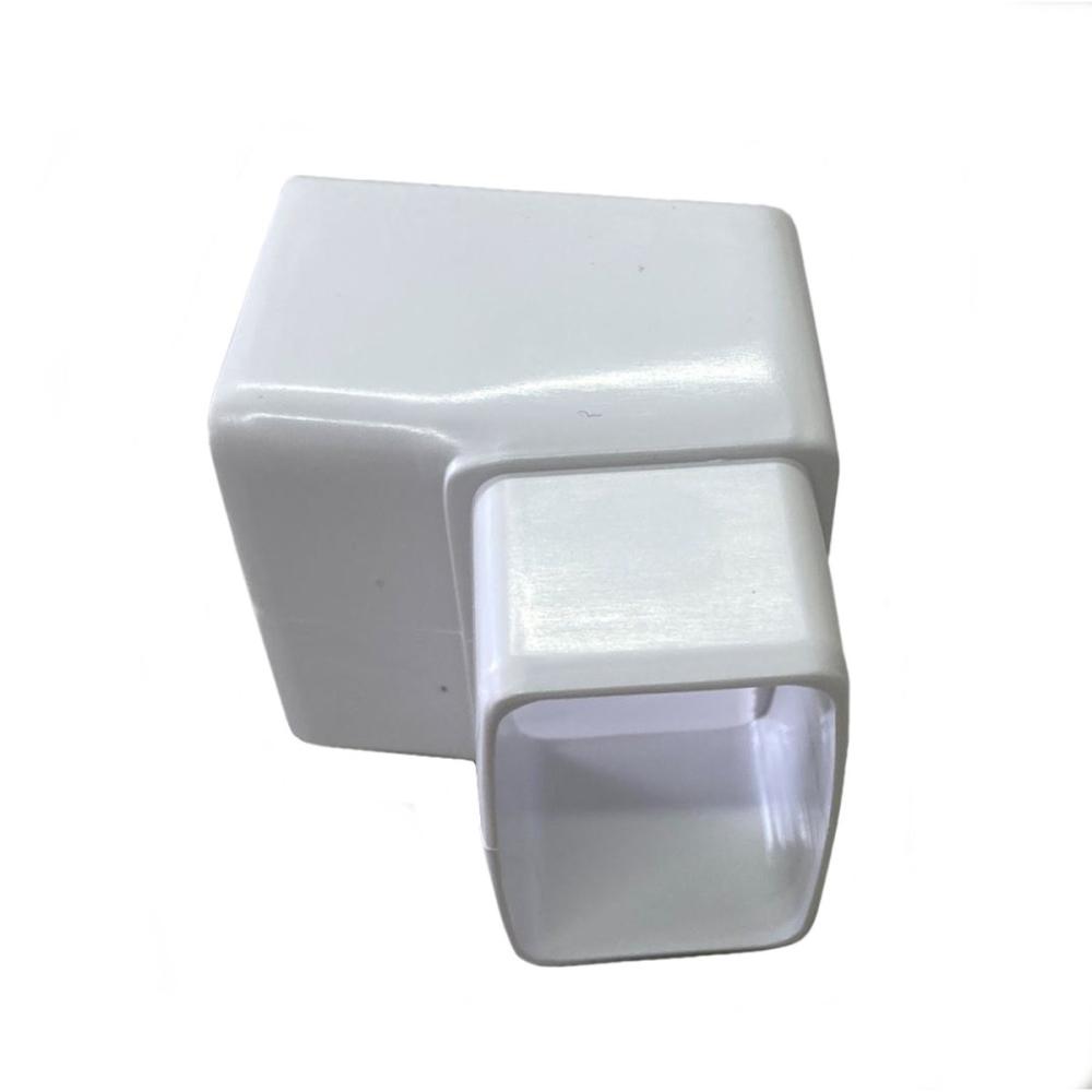 角エルボ８０°　ホワイト　６５