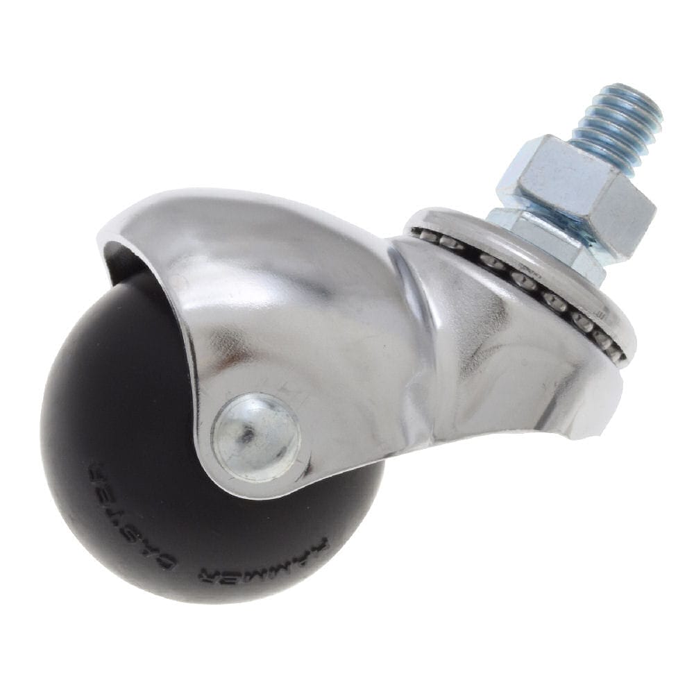 ゴムキャスターねじ込み式Ｗ３／８　４０５Ａ－Ｒ４０　　