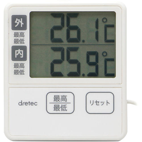 室内・室外温度計　Ｏ－２８５ＩＶ