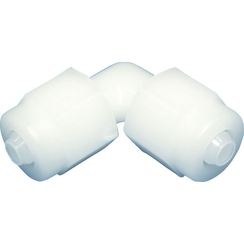 アラム　ＦＵコネクターエルボ　ポリプロピレン（白）（１７６２－０３）＿