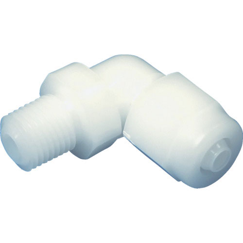 アラム　ＦＵコネクターハーフエルボ　ポリプロピレン（白）（１７６８－１０）＿