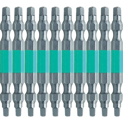アネックス　四角カラービット　両頭　□＃３×６５　（１０本入）＿
