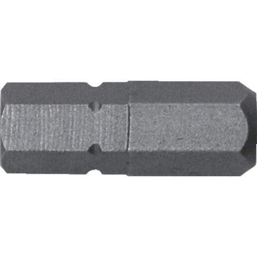 アネックス　溝付超短六角レンチビット１本組　対辺６×１９＿