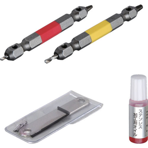 ＴＲＵＳＣＯ　なめたネジはずし２本組ステンレスねじ用＿