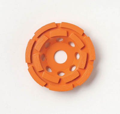 ＴＲＵＳＣＯ　ダイヤモンドカップホイール　１００Ｘ２０　ダブルタイプ＿