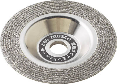 ＴＲＵＳＣＯ　電着ダイヤモンドホイール　１００Ｘ１４Ｘ１５　切断・研磨兼用＿