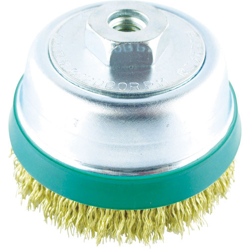 ＨｉＫＯＫＩ（ハイコーキ）　ワイヤブラシ９０ｍｍ（カップ形）　ネジ式＿