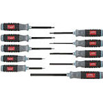 ＫＴＣ　樹脂柄ヘキサゴンドライバセット［１０本組］＿