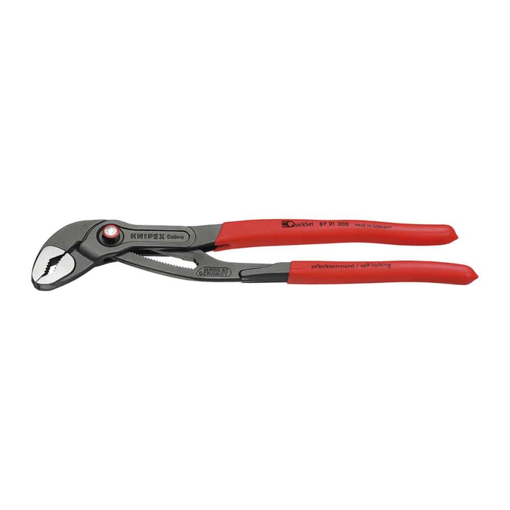 ＫＮＩＰＥＸ　コブラ　クイックセット　３００ｍｍ　プラスチックコーティングハンドル　８７２１－３００