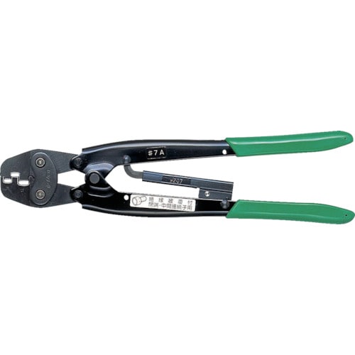 泉　手動片手式工具閉端端子用＿