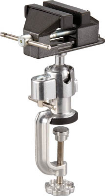 ＴＲＵＳＣＯ　アルミ合金バイス　クランプ付タイプ＿