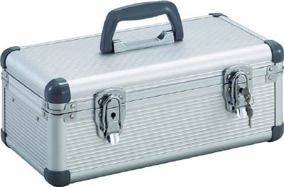 ＴＲＵＳＣＯ　アルミケース　中皿付　３３９Ｘ１６２Ｘ１２７　シルバー＿