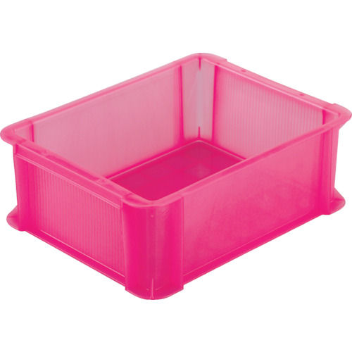 ＴＲＵＳＣＯ　スケルトンカラーコンテナ　スケルコン　９Ｌ　透明レッド＿