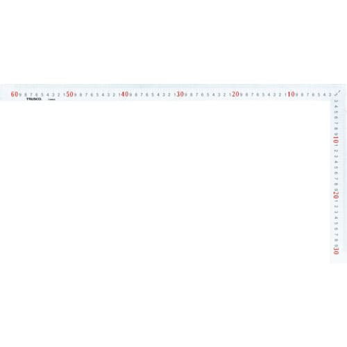 ＴＲＵＳＣＯ　シルバー曲尺中金サイズ６０ｃｍ×３０ｃｍ＿