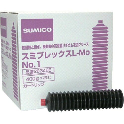住鉱　グリース（耐熱耐水高荷重用）　スミプレックスＬ－ＭＯ　Ｎｏ．１　４００ｇ＿