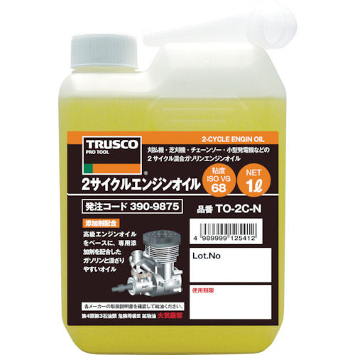 ＴＲＵＳＣＯ　２サイクルエンジンオイル１Ｌ＿