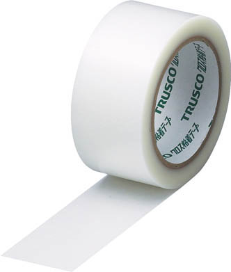 ＴＲＵＳＣＯ　クロス粘着テープ　幅５０ｍｍＸ長さ２５ｍ　クリア　透明＿