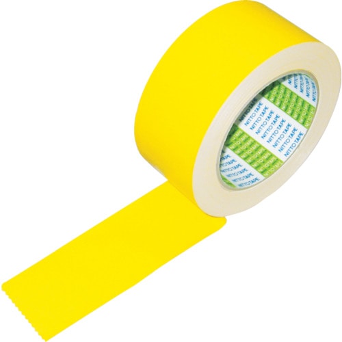 日東電工ＣＳ　布着色テープ　Ｎｏ．７５６　５０ｍｍ×２５ｍ　黄＿