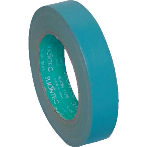 スリオン　ＮＯ．３３７２　養生用布粘着テープ２５ｍｍ幅　水色＿