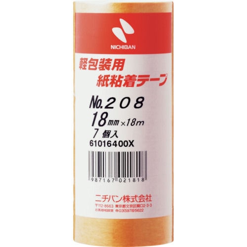 ニチバン　紙粘着テープ２０８Ｈ－１８＿