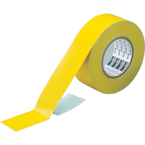 ＴＲＵＳＣＯ　ラインテープ　屋内用　幅５０ｍｍＸ長さ５０ｍ　イエロー＿