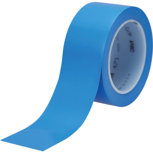 ３Ｍ　高機能ラインテープ　４７１　青　５０ｍｍＸ１８．２ｍ　Ｒ＿