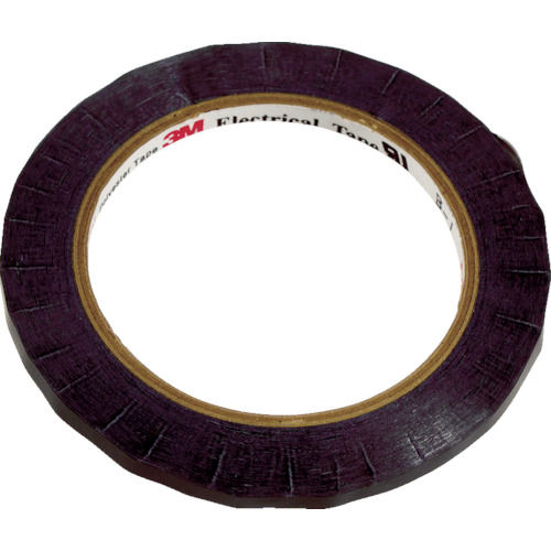 ３Ｍ　ポリエステル電気絶縁テープ　１３５０黒　１２ｍｍＸ６６ｍ＿