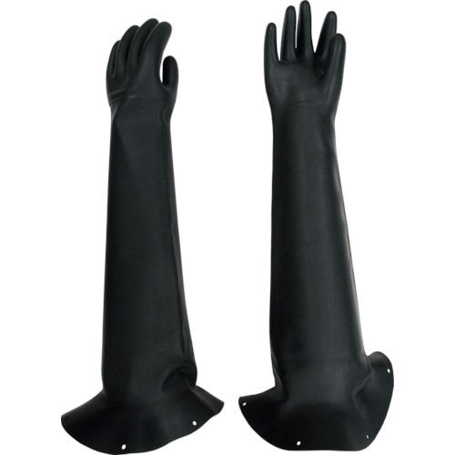 トワロン　ブラスト用手袋　（フランジ付）＿