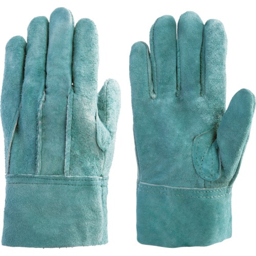 富士グローブ　手袋　背縫いグリーン　Ｌ　ＥＸ－６８０＿