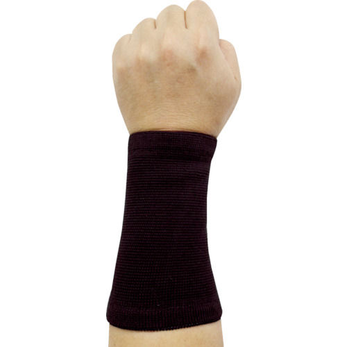 福徳　快適強圧迫サポーター手首ロング黒　Ｌ＿