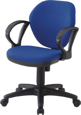 ＴＲＵＳＣＯ　オフィスチェア　肘付　グレー＿