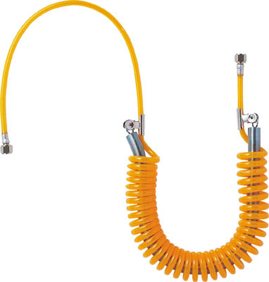 ＴＲＵＳＣＯ　取替用スプリング式ウレタンコイルホース　２ｍ＿