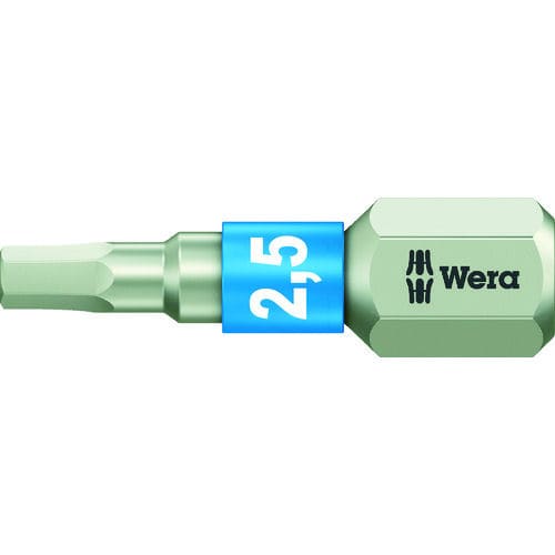Ｗｅｒａ　３８４０／１　ステンレストーションビット　ヘキサゴン２．５Ｘ２５＿