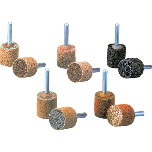 ３Ｍ　スコッチ・ブライト　軸付ユニホイール（軸径６ｍｍ）　＃２２０相当　灰＿