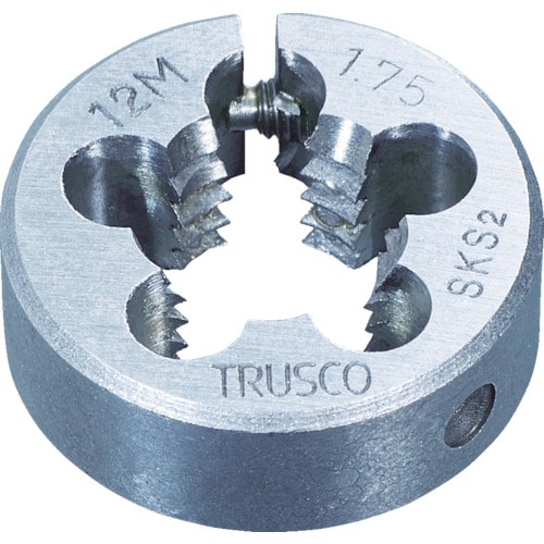 ＴＲＵＳＣＯ　丸ダイス　ＳＫＳ　細目　５０径　１２Ｘ１．５＿