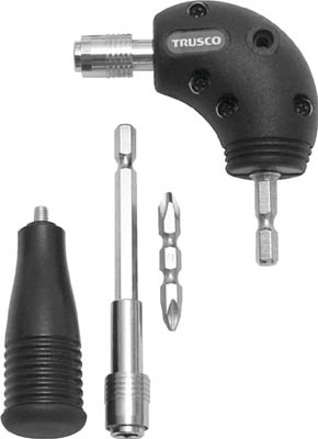 ＴＲＵＳＣＯ　電動ドライバー用アダプター　Ｌ型＿