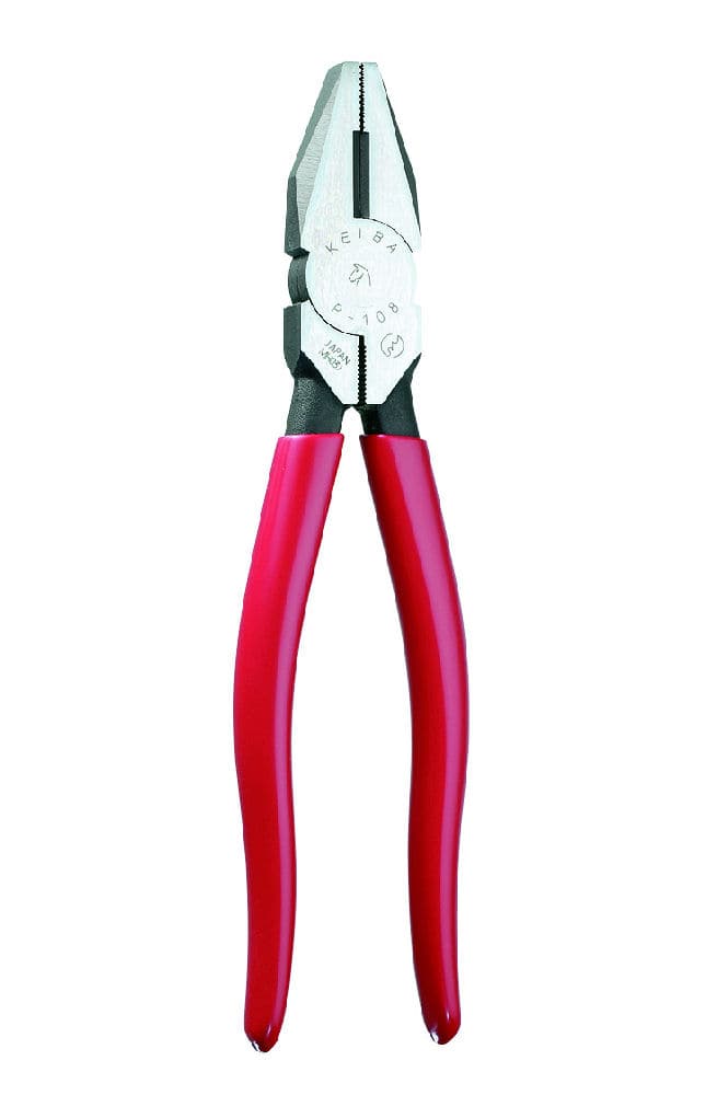 ケイバ　ペンチ（ビニールグリップ）　ＰＶ－１０８