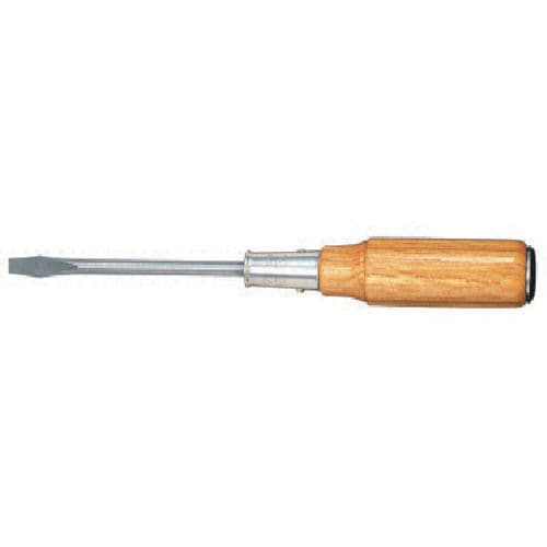 ベッセル　木柄貫通ドライバー３５０　－９．０×２００＿