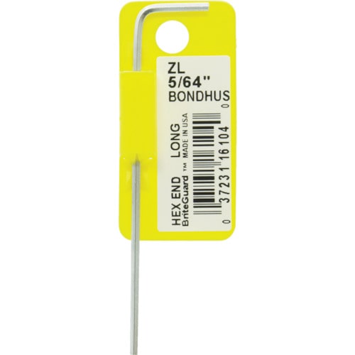 ボンダス　ロング六角レンチめっき５／６４インチ＿