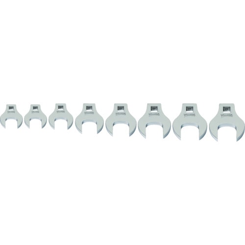 ＷＩＬＬＩＡＭＳ　３／８ドライブ　クローフットレンチ　セット（１７～２４ｍｍ）＿