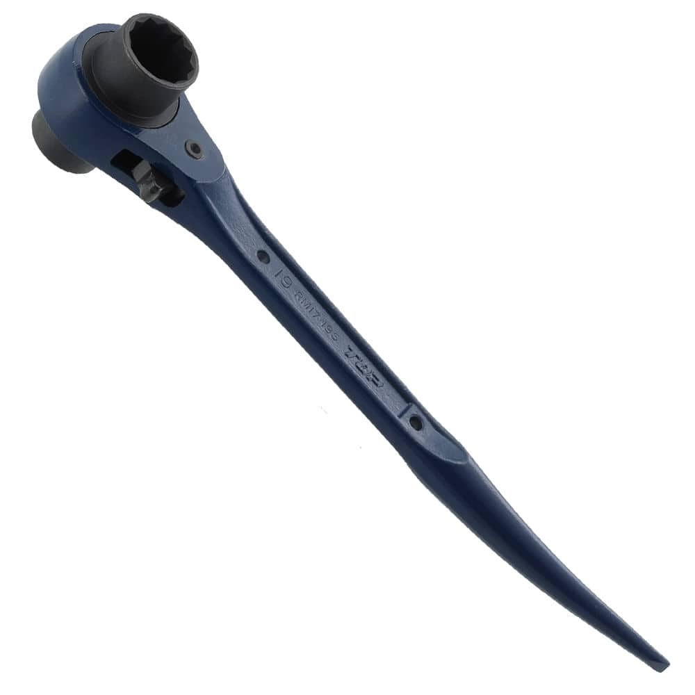 ＴＯＰ　ショートラチェットレンチ　１７Ｘ１９ｍｍ＿