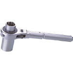 ＴＯＰ　伸縮型本管レンチ　２４Ｘ３０ｍｍ＿