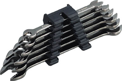 ＴＲＵＳＣＯ　ミラータイプ両口スパナセット　６丁組Ｃセット＿